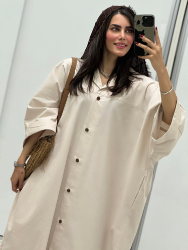 پیراهن تابستانه لینن زنانه